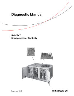 ReliaTel&trade; Microprocessor Controls