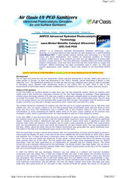 (AHPCO) Technology - Air Oasis Australia