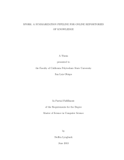 SPORK - DigitalCommons@CalPoly