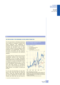The implications of the resurgence in fossil energy production