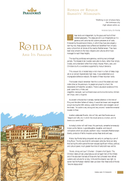 Ronda and its Parador [brochure]