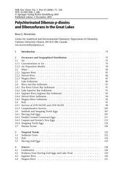 Polychlorinated Dibenzo-p-dioxins and Dibenzofurans in the Great
