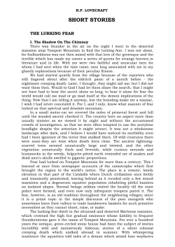 short stories - Biblioteca pe mobil