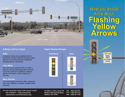 Flashing Yellow Arrow Signal