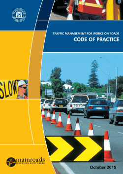 Main Roads WA Code of Practice