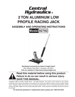 2 ton aluminum low profile racing jack