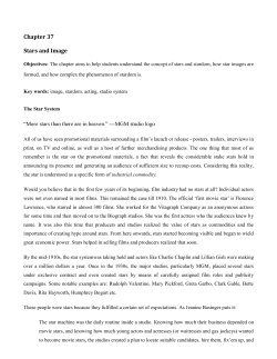 Chapter 37 Stars and Image