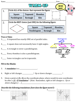 (2, -3) translation ? (Hint: Remember, right or left changes x. Up or