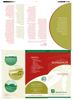 GUNGAHLIN - National Trust