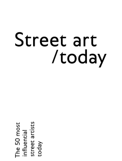 The 50 m ost influential street artists today