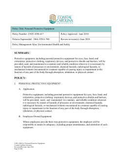summary: policy - Coastal Carolina University