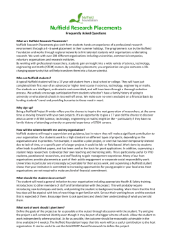 Frequently Asked Questions - The University of Northampton