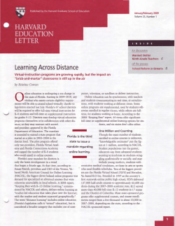 Learning Across Distance