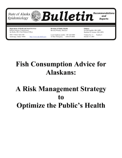 Fish Consumption Advice for Alaskans