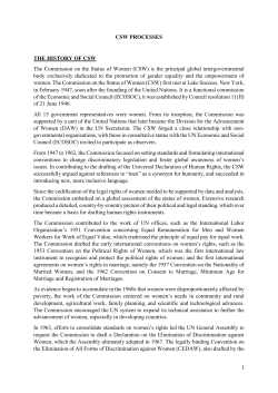 CSW - BPW International