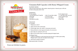 Cinnamon Roll Cupcakes with Honey Whipped