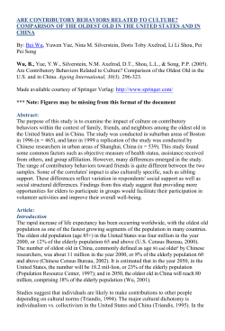 ARE CONTRIBUTORY BEHAVIORS RELATED TO