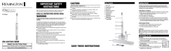 SFT200 Use and Care Manual