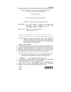 As Introduced - Nevada Legislature