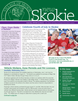 June/July - Village of Skokie