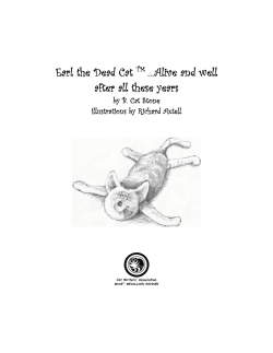 Earl the Dead Cat TM &hellip;Alive and well after all these years