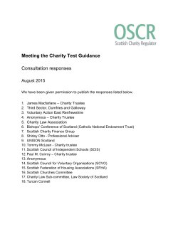 Consultation Response Form