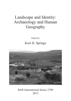 Landscape and Identity: Archaeology and Human Geography
