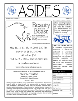 the May 2017 "Asides"