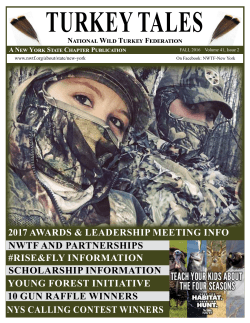 Fall 2016 Newsletter - Volume 41, Issue 2