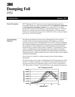 2552 Damping Foil