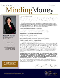 September 2011 - RBC Wealth Management