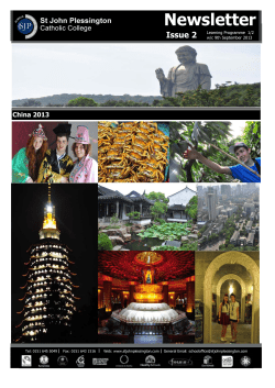 Issue 2 JS - St John Plessington Catholic College
