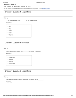 Homework 4 - HCC Learning Web