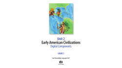 Unit 2 Early American Civilizations