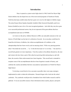 Introduction - North Fort Myers High School