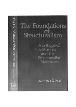 A Critique of L&eacute;vi-Strauss and the Structuralist Movement