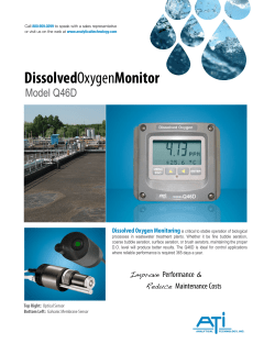 Q46D Dissolved Oxygen Monitor