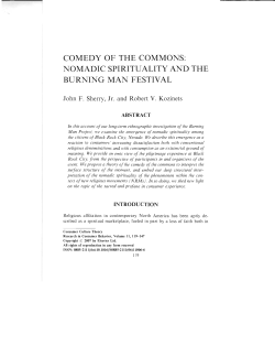 nomadic spirituality