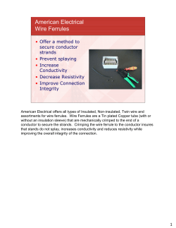 American Electrical Wire Ferrules