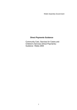 Direct Payments
