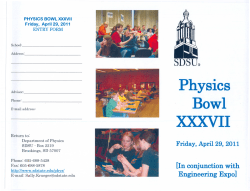 Physics - South Dakota State University