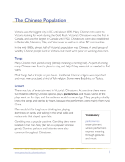 The Chinese Population