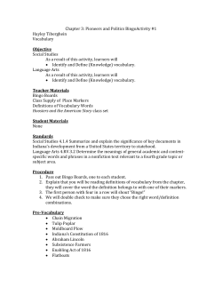 Chapter 3 - Indiana Historical Society