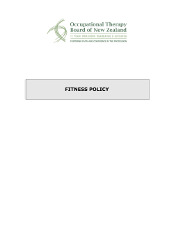 Fitness Policy