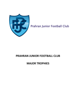 (PDF, Unknown) - Prahran Junior Football Club