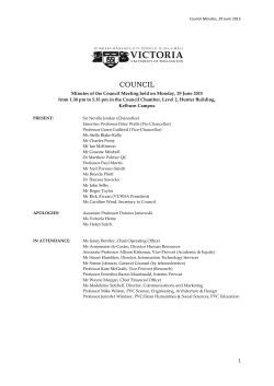 pdf COUNCIL File size - Victoria University of Wellington