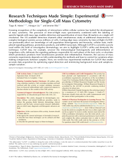 Research Techniques Made Simple - Beaumont Health Continuing