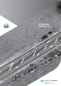 2015 New Zealand Vehicle Fleet Annual Statistics