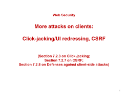 More attacks on clients: Click