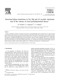 Structural phase transitions in Na, Mg and Al crystals